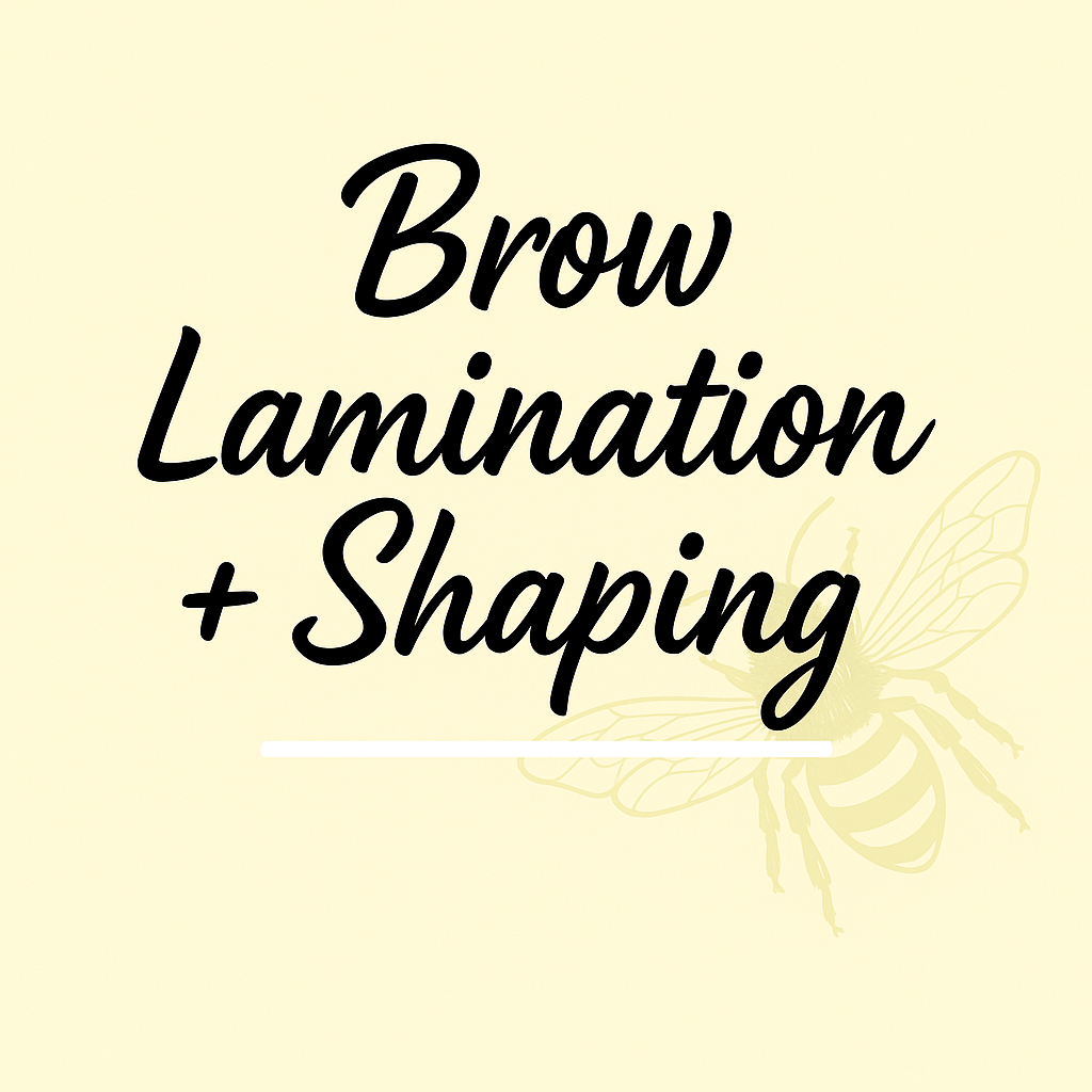 Brow Lamination + Shaping